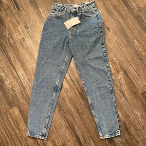 NWT Zara HI-Rise Classic Mom Fit